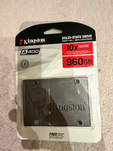 SSD Kingston A400 960GB SATA - NOVO/LACRADO