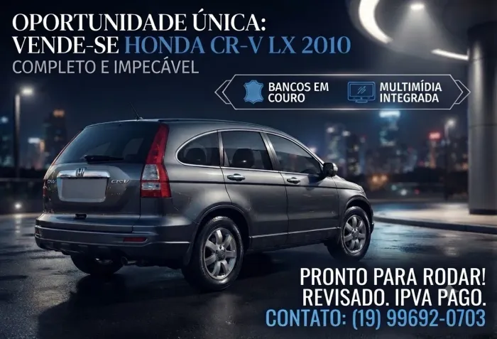 Honda CR-V LX 2.0 16V 2wd/2.0 Flexone Aut. 2010