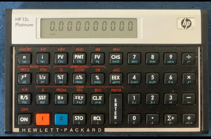 Calculadora HP Platinum