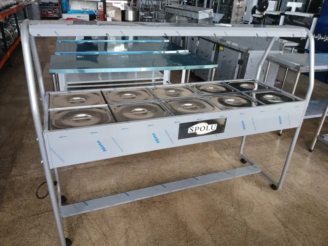 Buffet Aquecido Self-Service Polar 10 Cubas Quentes