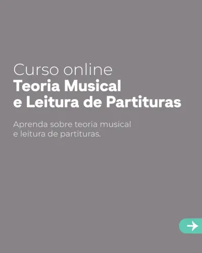 Curso online - Teoria Musical e Leitura de Partituras