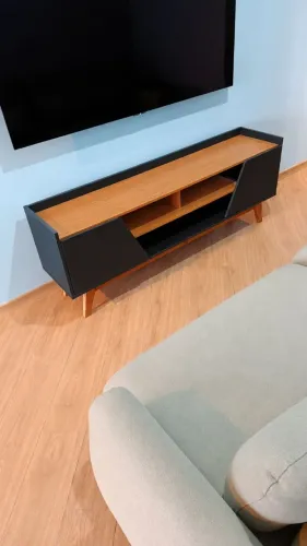 Rack Para Tv Até 65 Polegadas Turim 2 Portas