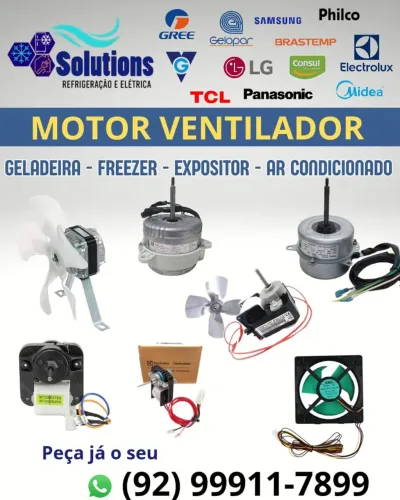 motor ventilador condensador