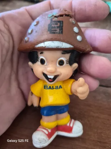 Boneco promocional Baianinho Casas Bahia vintage roduzido nos anos 90