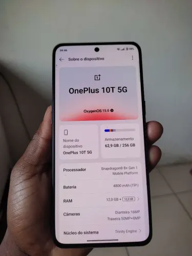 Smartphone Oneplus 10t 