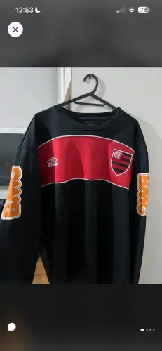 Camisa Flamengo Olympikus de manga
