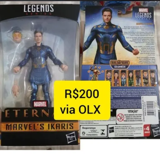 Ikaris hasbro legends series eternals