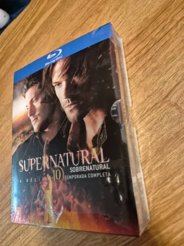Box Blu-ray Supernatural (Sobrenatural) - A Décima Temporada Completa - Novo / Lacrado