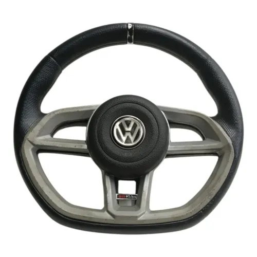 Volante Direção Paralelo Vw Gol Voyage Saveiro Fox G5 Preto