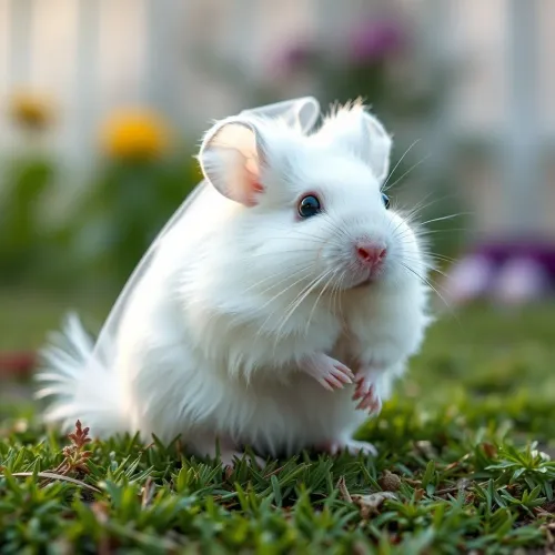 Vende-se hamster angorá 