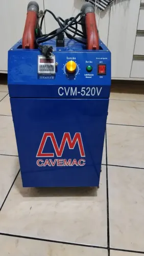 Máquina Arrematar Fios E Linhas 2 Cabeças 2 Motores - Cavemac