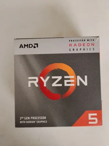 Processador AMD Ryzen 5 3400G com Vídeo Integrado + Cooler Box