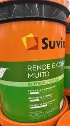 Tinta rende muito Suvinil coral   Fosco 20 LT 