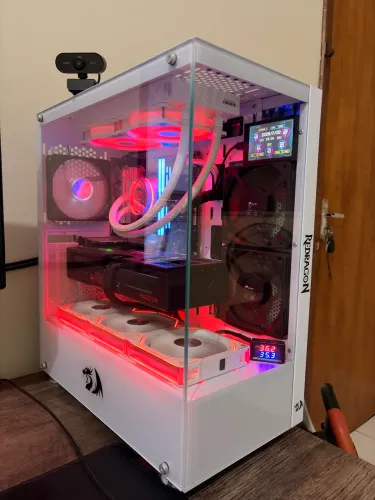 Gabinete Gamer Redragon Reflect Branco