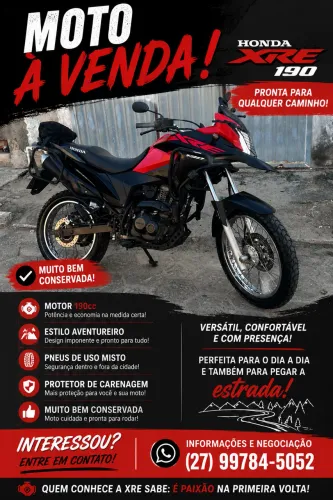 Moto Honda XRE 