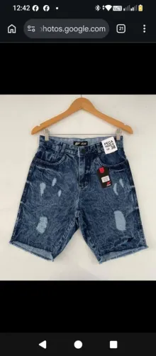 Bermudas jeans no atacado