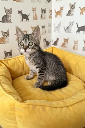 Filhote peludinha adoção 