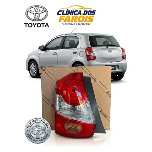 LANTERNA ETIOS 2013 A 2019 ORIGINAL TOYOTA LADO ESQUERDO