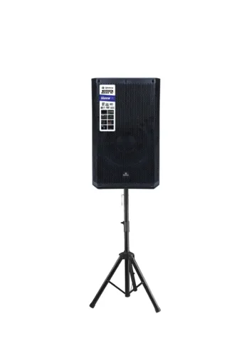 CAIXA WALDMAN AMPLIFICADA ATIVA 15 TC-3000 MAXX + Tripé Para Caixa 