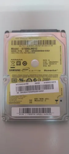 HD SATA 500GB SAMSUNG