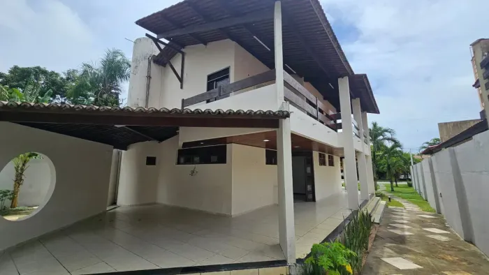 Belíssima Casa 4/4 C/498m² Para Locação No Cond. Green Woods Candelária