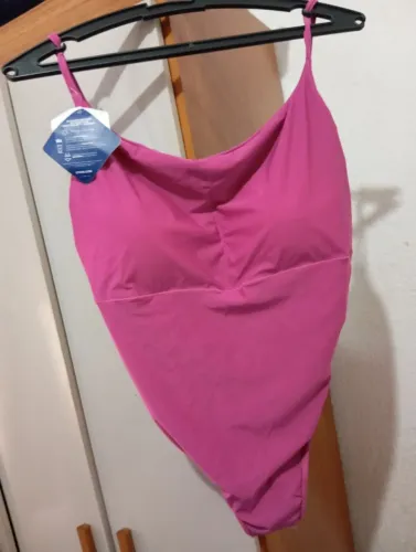 maiô rosa resort CeA tamanho gg novo