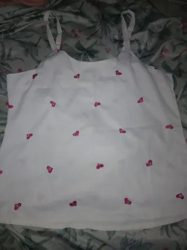 Blusa de alça de coração 35 reais