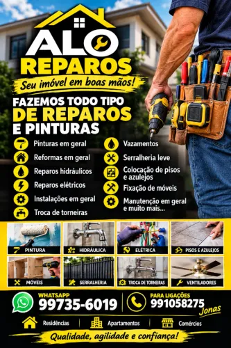 Faz-Tudo: Reparos Rápidos e Baratos