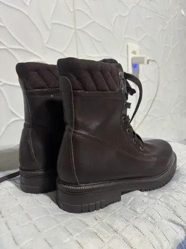 Bota Coturno Marrom feminina