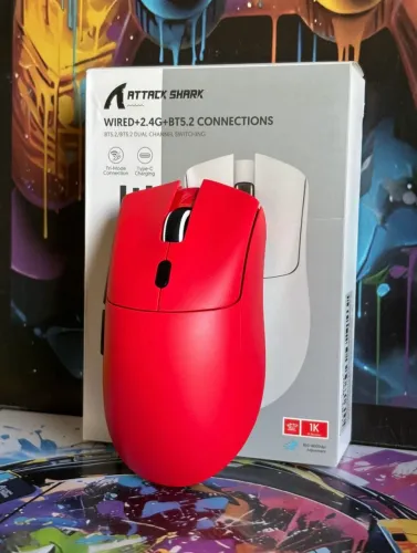 MOUSE SEM FIO ATACK SHARK R1