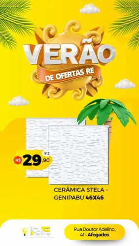 Cerâmica Genipabu 46x46 Stela tipo A