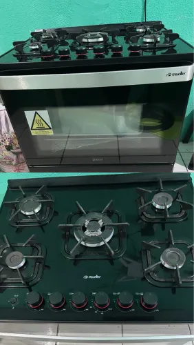 Vendo fogão Mueller 5 Bocas Elétrico