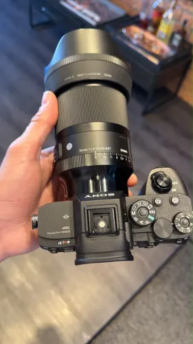 Sigma 35 1.4 dg dn art modelo novo p/ Sony