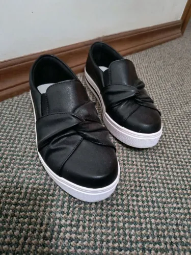 sapatênis feminino ok shoes preto 38