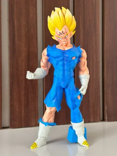 Figura De Ação Majin Vegeta Dragon Ball Z - 20 cm