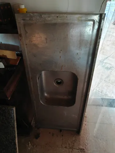 Pia de Cozinha Inox 120x55 cm com Cuba