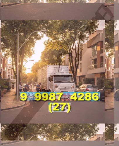 Frete em caminhão baú: Jardim Camburi, Bento Ferreira, Santa Lúcia e Coqueiral.