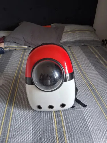 Mochila de transporte astronauta pet