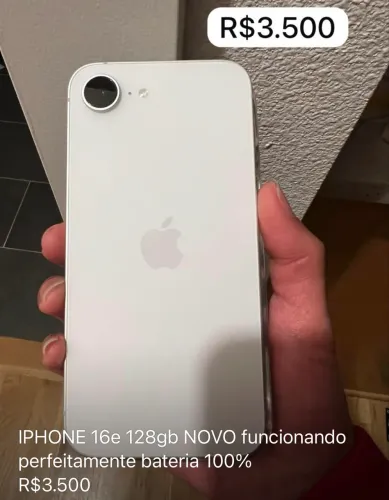iPhone 16e 128gb Batéria 100%