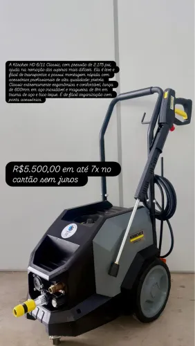 Lavadora de alta pressão Karcher hd 7/11