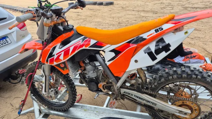 Vendo ou troco Ktm 85 cc 2tempo 2019