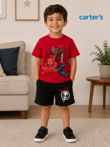 NOVO Conjunto Carters 5 Anos Homem Aranha