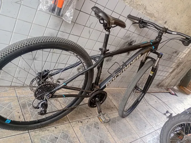 Rockrider tm17" tenho nota fiscal 1890$ quero 1000$$ cartao