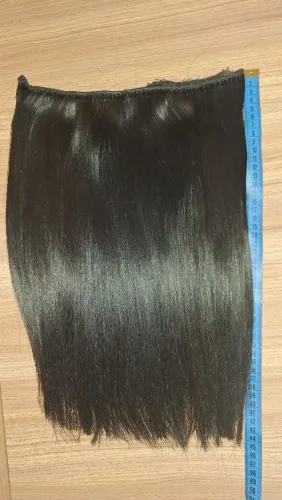 Cabelo Humano Indiano Liso na Tela 43cm 170g