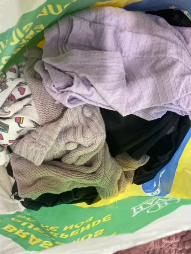 Doação de roupas 