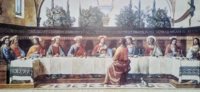 Quadro grande A Última Ceia (DOAÇÃO)