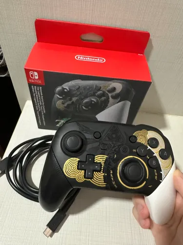 Nintendo Pro Controller Edição Zelda TOTK