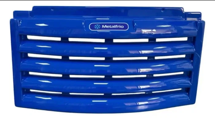 Grade Veneziana Saia Proteção Para Freezer Metalfrio Azul 