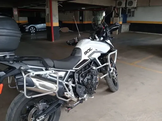 Tiger 900 GT Branco Perola
