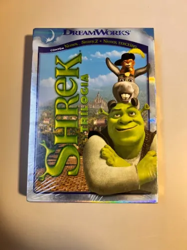 Box Trilogia Shrek Em DVD - Os 3 Primeiros Filmes Oficiais (Original)